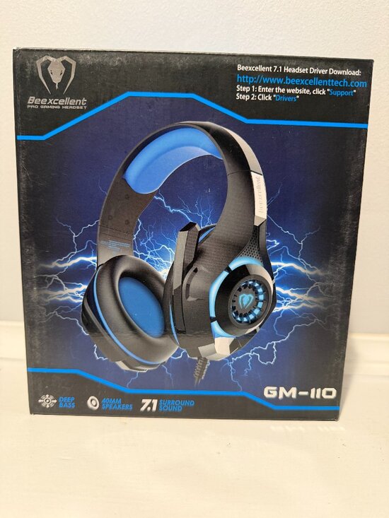 BEEXCELLENT Other - BEEXCELLENT GM-110 PRO GAMING HEADSET - 7.1 SURROUND SOUND USB- NEW